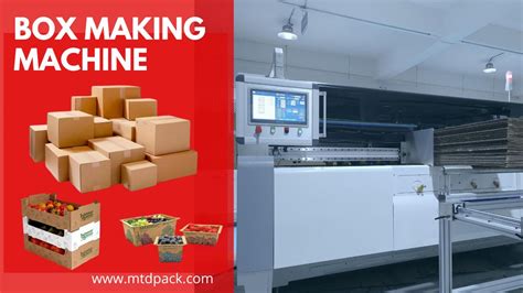 mted box making machine